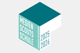 Logo Medienscouts Schule 2025/2026 – Landesanstalt für Medien NRW